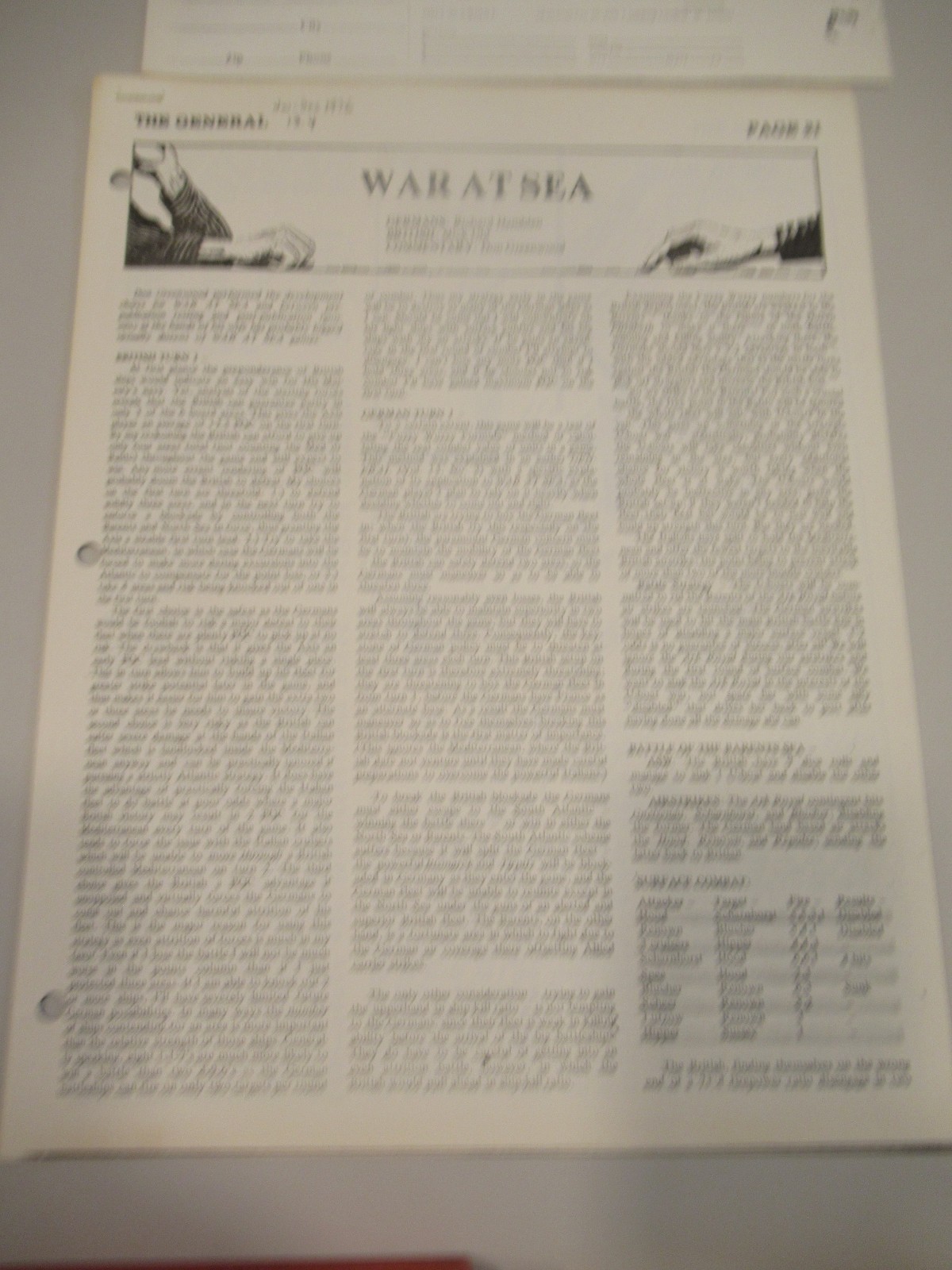 War at Sea – 2nd Edition WWII Naval Battle Game by Avalon Hill | 2 Bonus Books