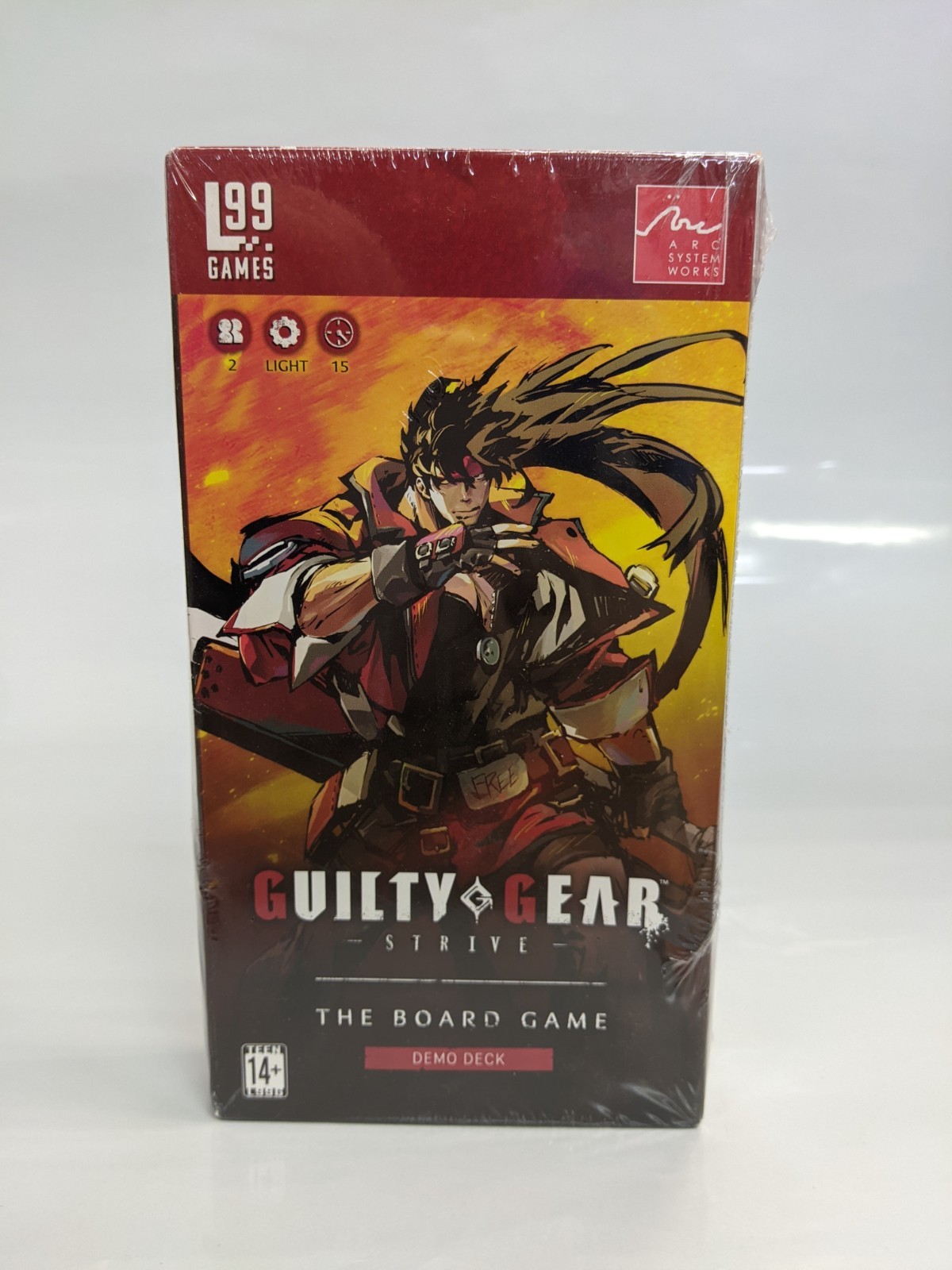 Guilty Gear Strive Board Game Demo Deck Level 99 Games 2 Players Arc System Work