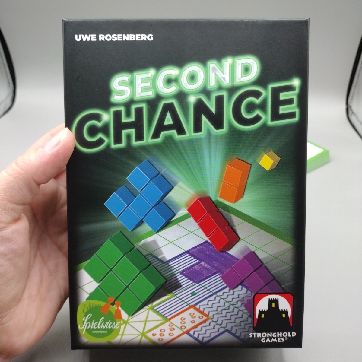 Second Chance (2nd Edition) Card Board Game by Stronghold Games, 100% Complete