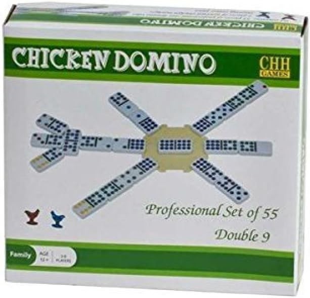 CHH Chicken Domino Professional Set of 55 Double 9
