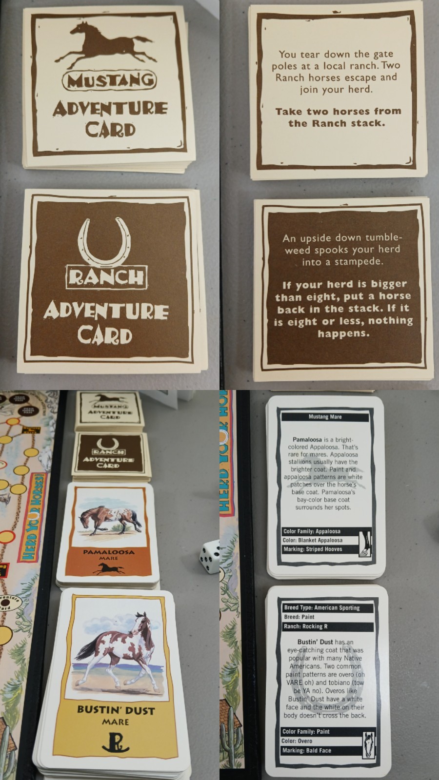 Vintage 1997 HERD YOUR HORSES Board Game By Aristoplay, Equine USA 100% COMPLETE