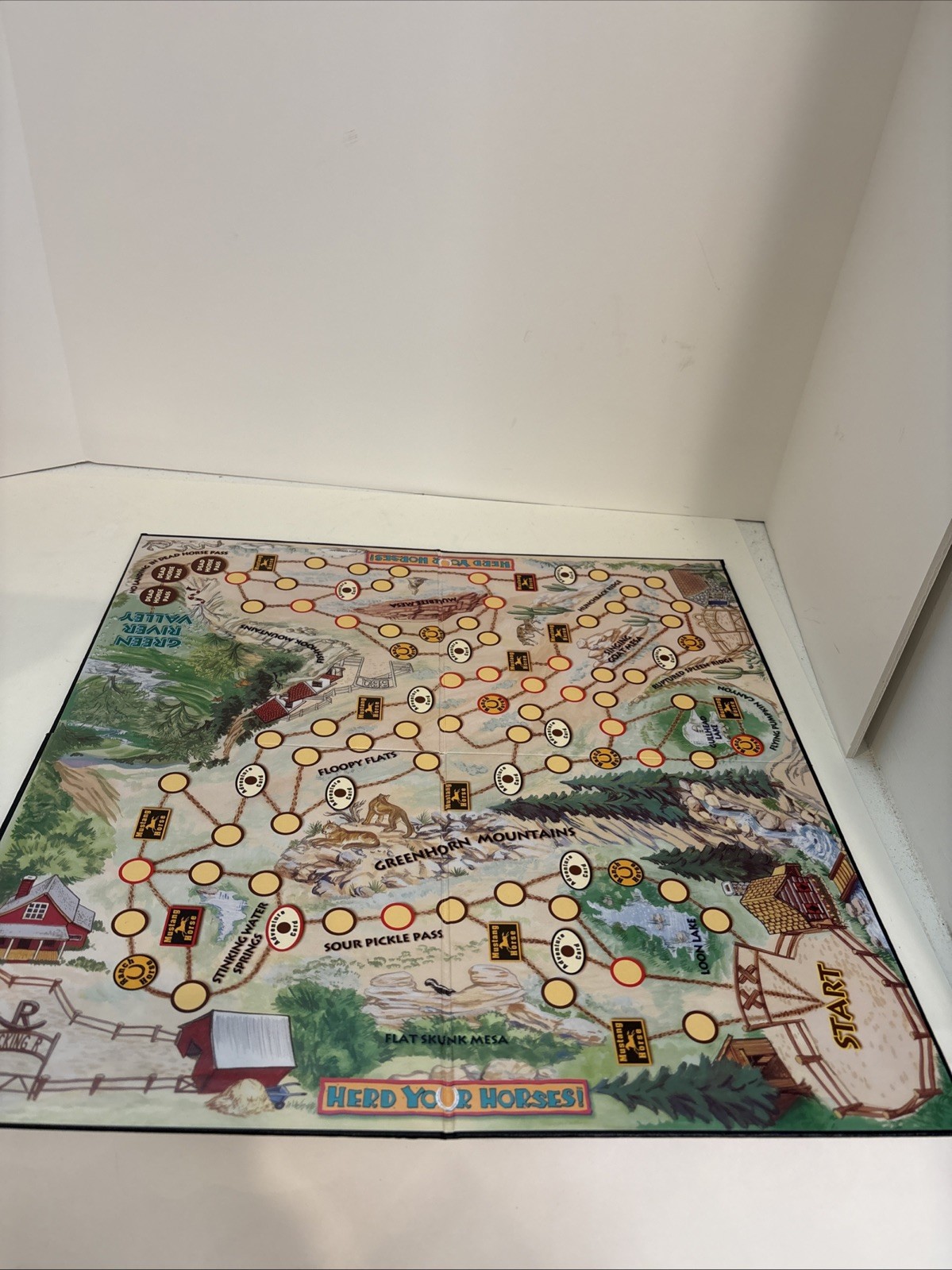 Talicor Herd Your Horses Board Game Family Ages 8 & Up 2 to 4 Players