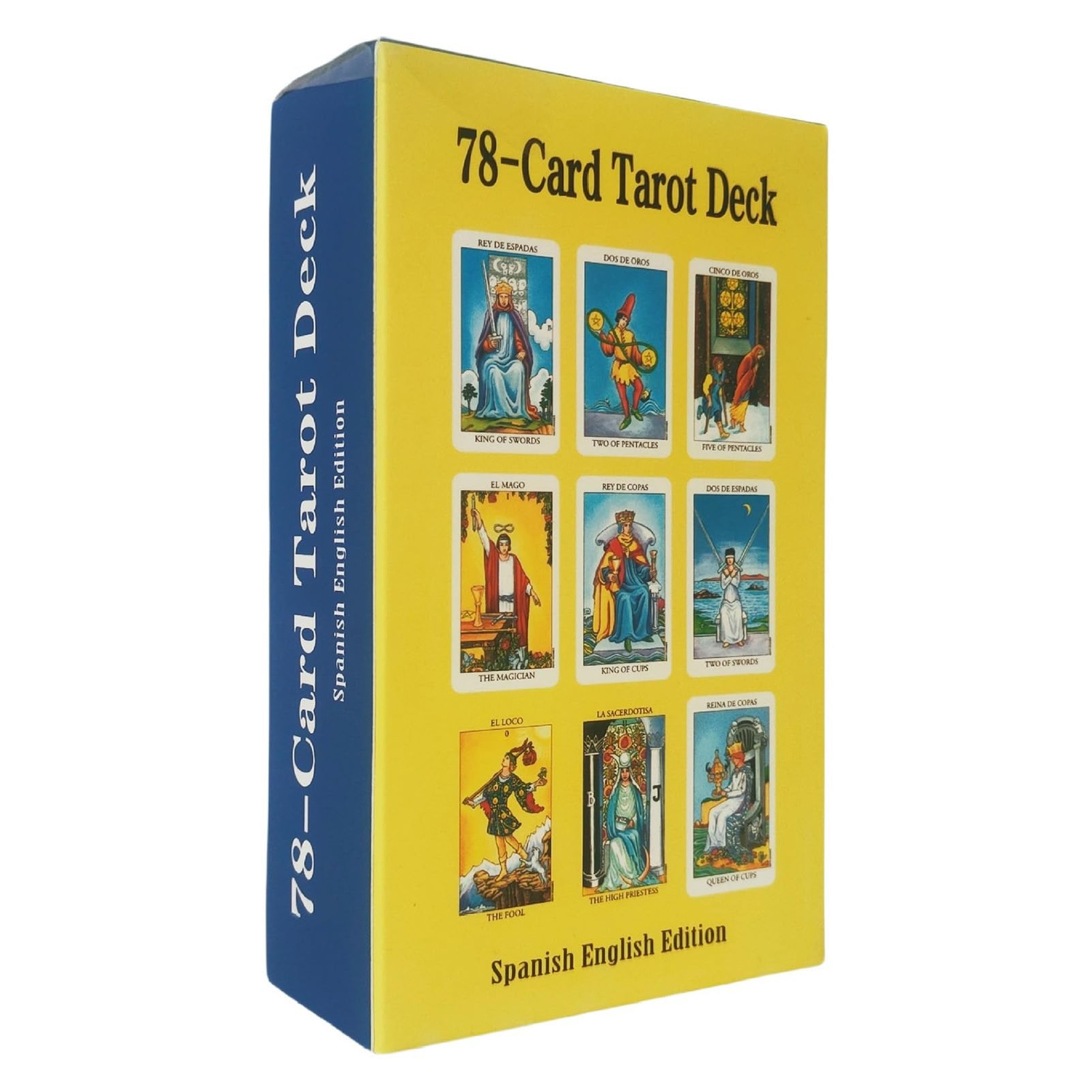 78pcs/set Tarot Cards Deck Board Future Telling Divination Game English…