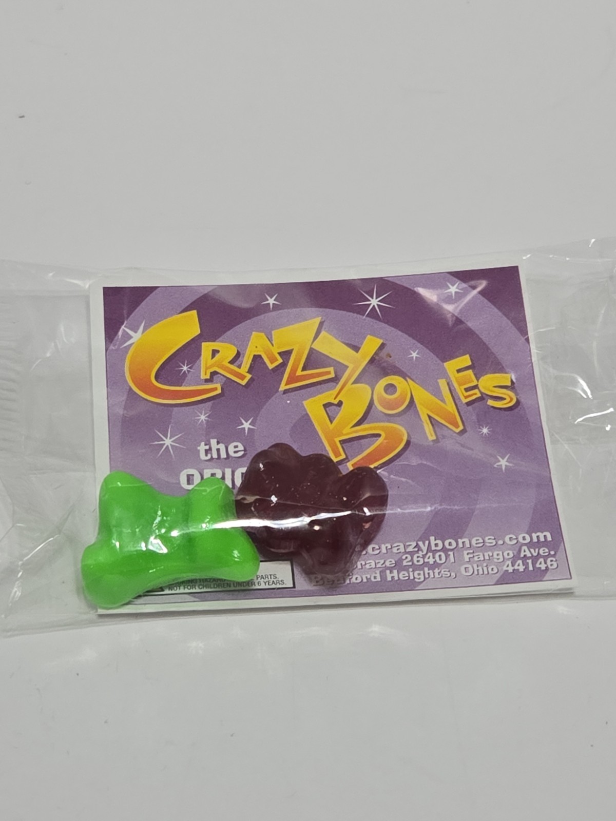 Original Gogos Crazy Bones Sealed Sample Pack 2 Pieces Series 1 BB2