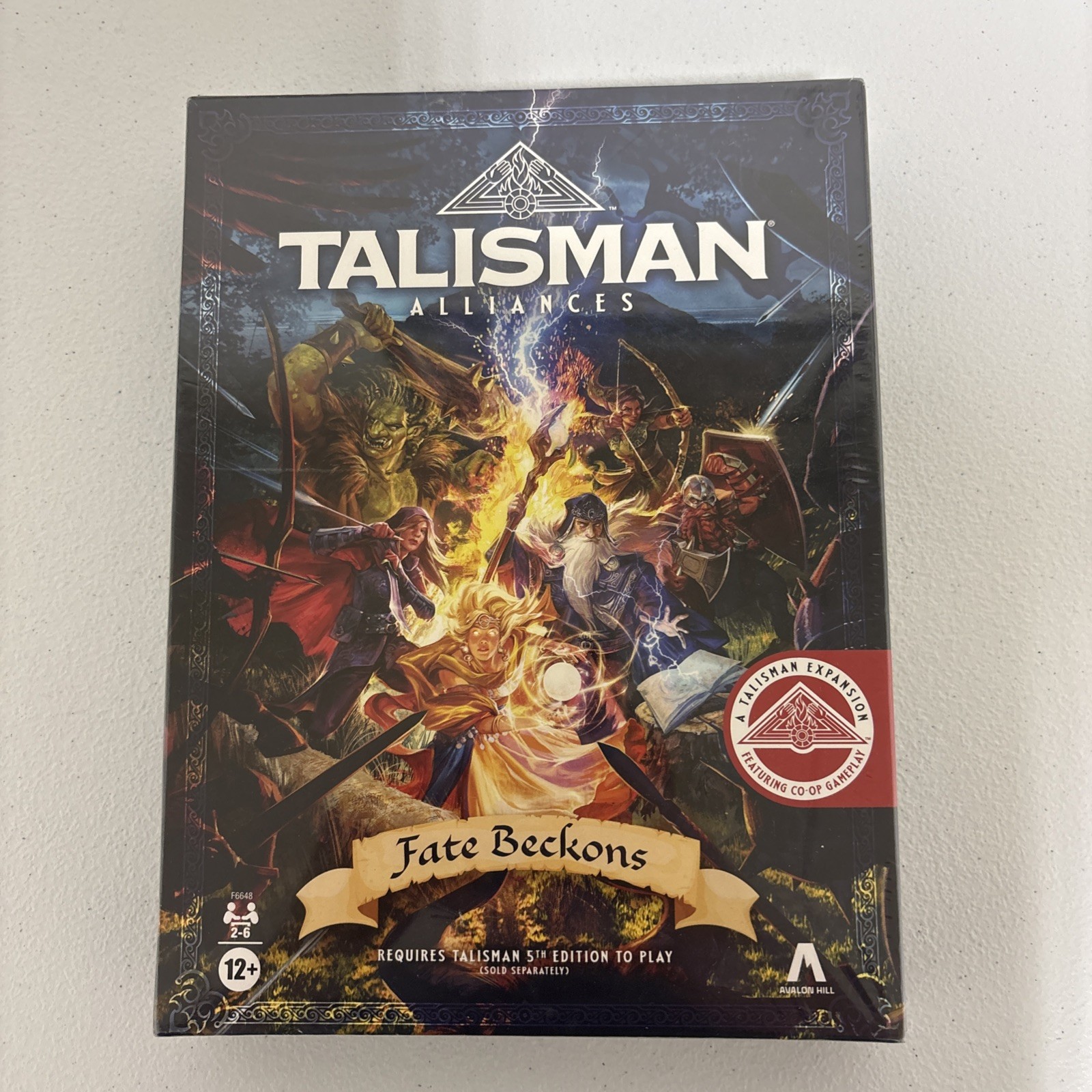 Hasbro Gaming Talisman Alliances: Fate Beckons Board Game Expansion Strategy NEW