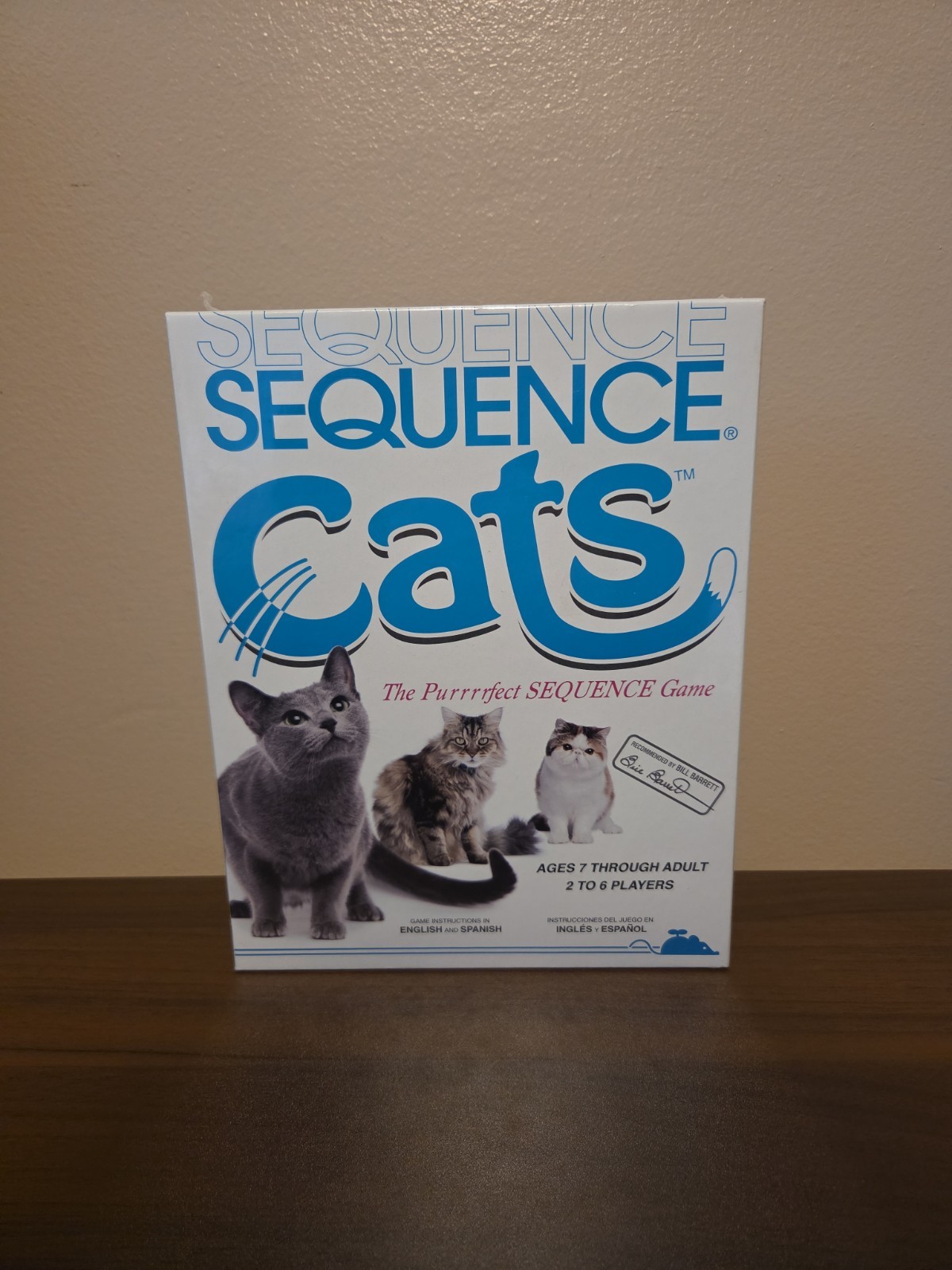 Brand New Sealed Sequence Cats Jax Board Game – 2 To 6 Players – 2013