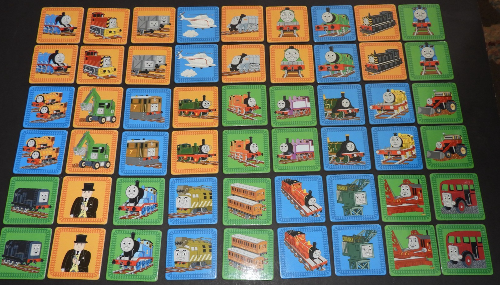 Fisher Price Thomas & Friends Make A Match Matching Game Complete Preschool