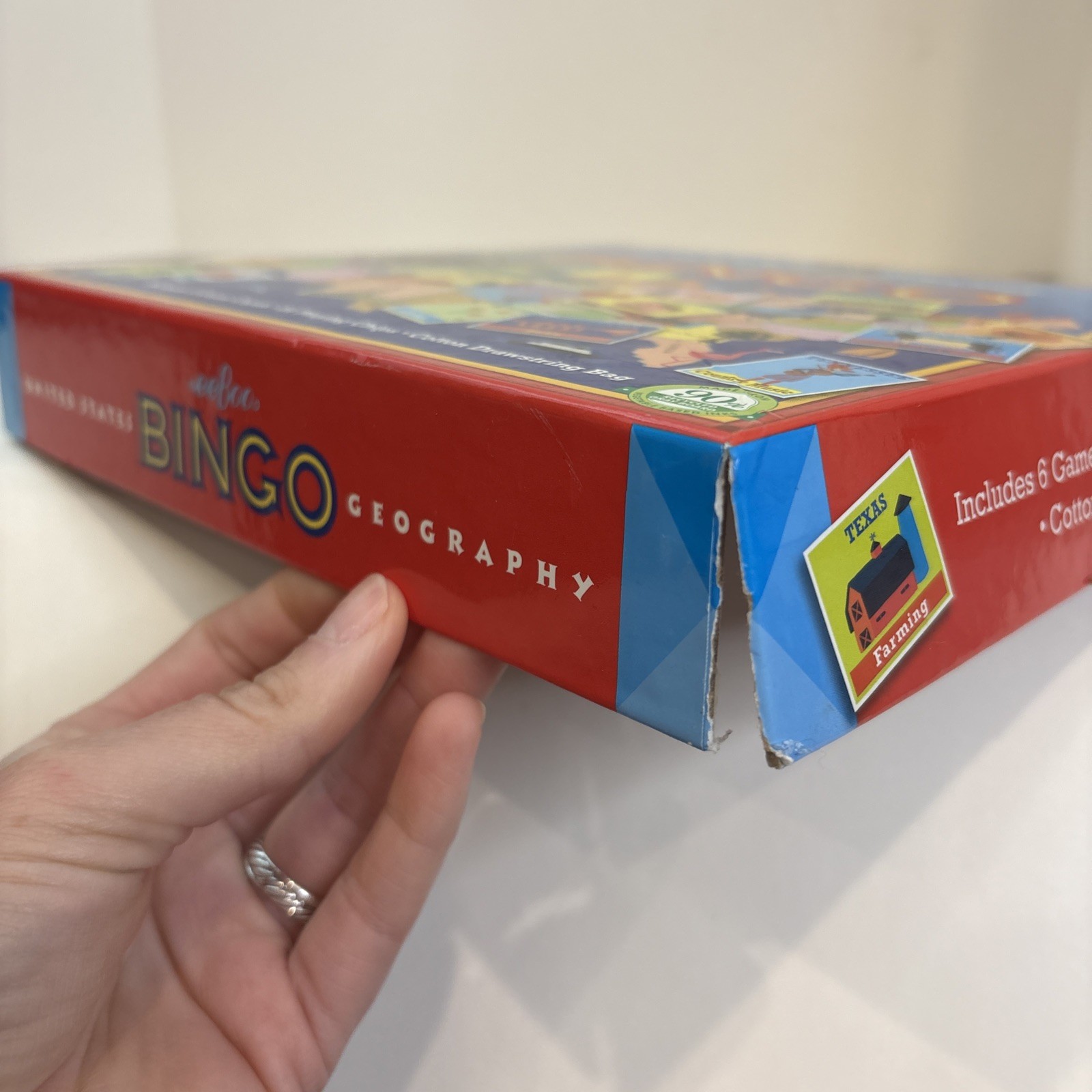 EEBOO United States Geography Bingo Board Game Special Edition