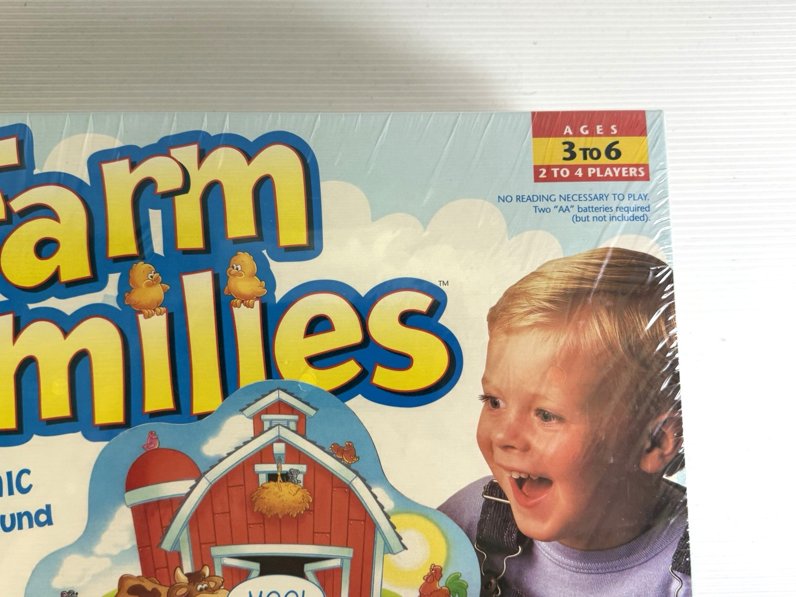 Vintage Milton Bradley 1996 Farm Families Game Electronic Matching Animals NEW