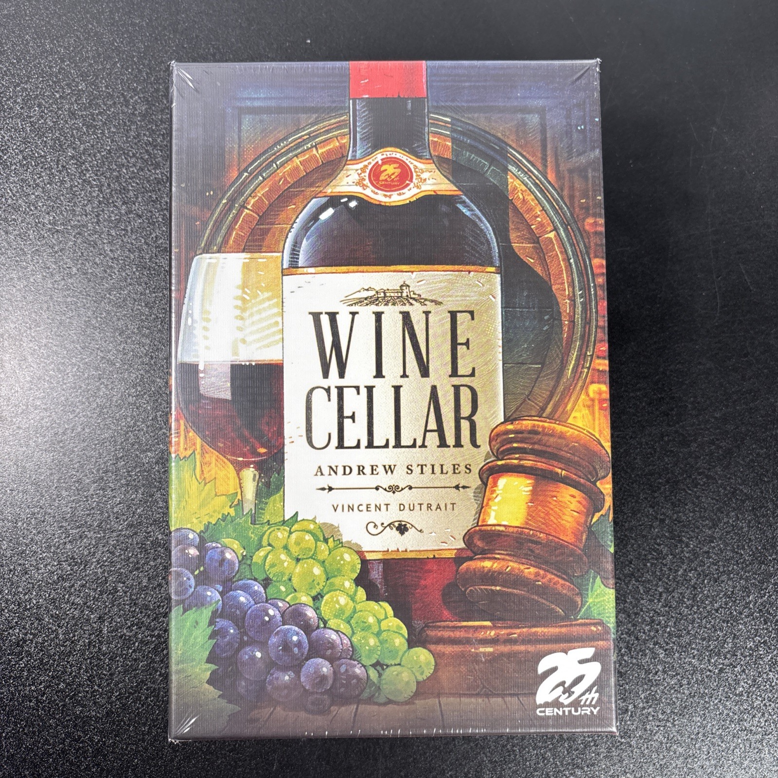 25th Century Games: Wine Cellar. New In Plastic Wrap Wine Bottle Auction Game