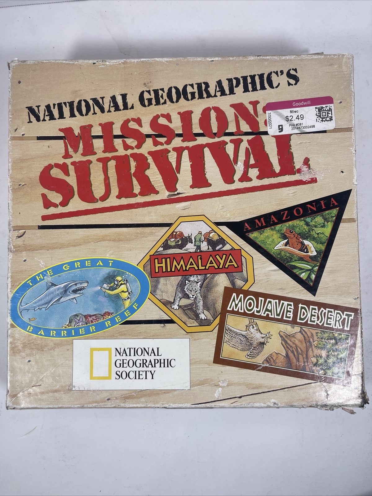 National Geographic Boardgame National Geographic’s Mission – SurvivalBox