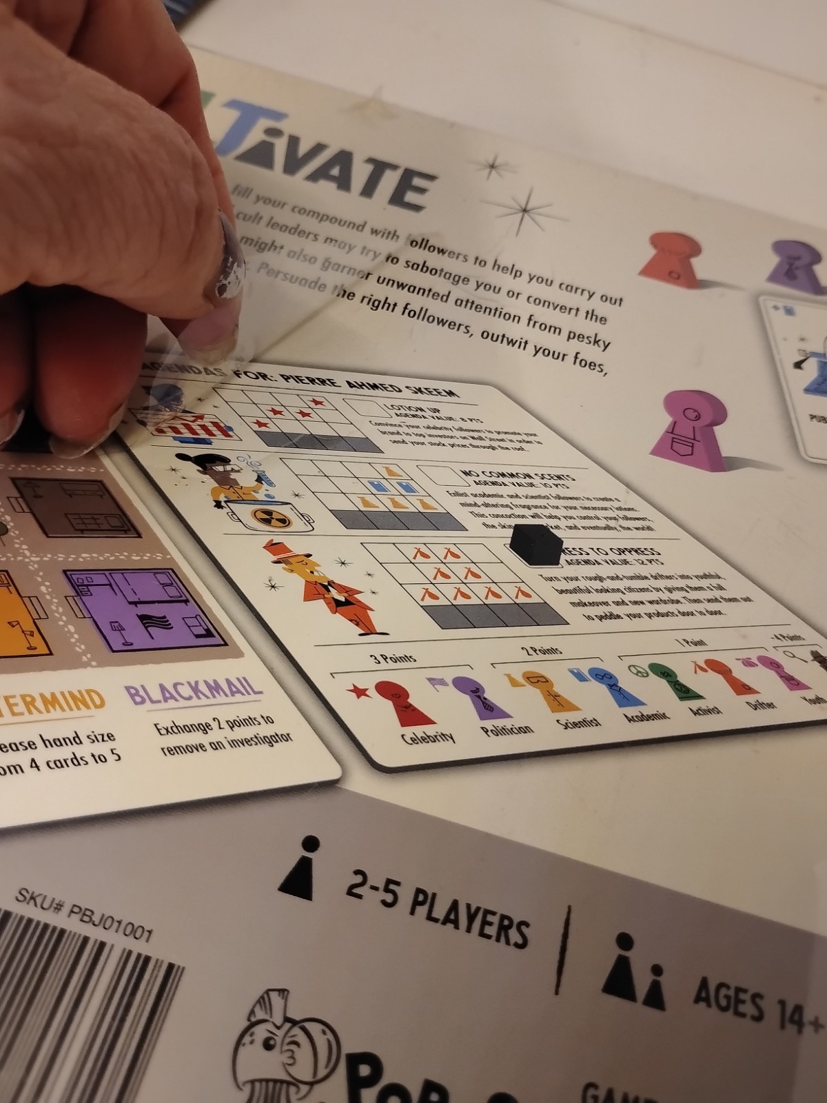 Atlas Games – CULTivate Casual Board Game for 2-5 Players Ages 14+