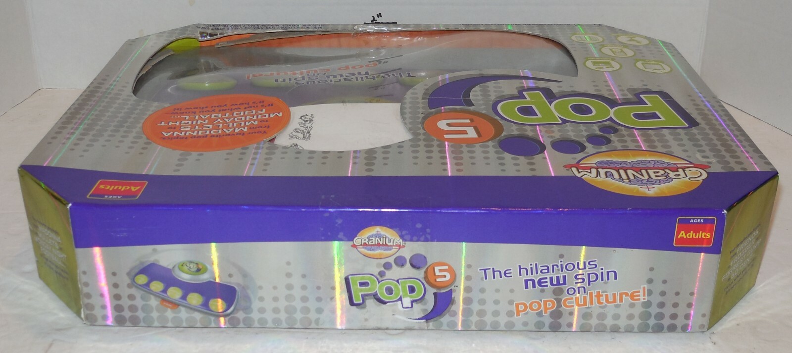 2006 Cranium Pop 5 Adult Pop Culture 100% complete Board Game