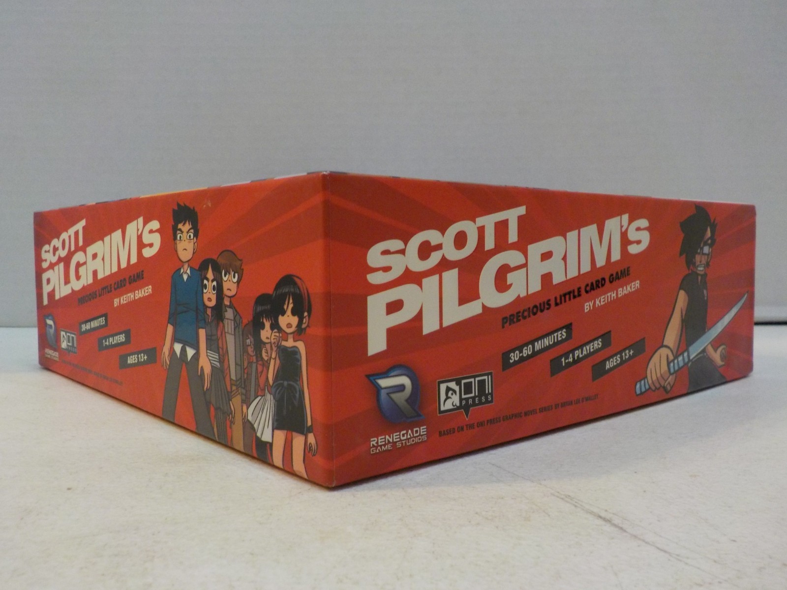 G511 Scott Pilgrim’s Precious Little Card Game Renegade w Playmat