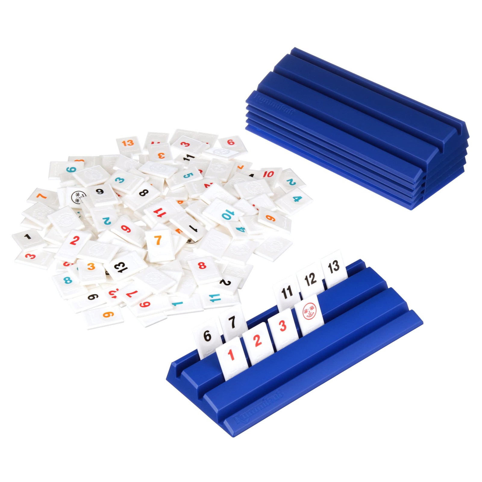 Rummikub Six Player Edition – The ca. 6.35 cm x 26.67 x cm, Blue