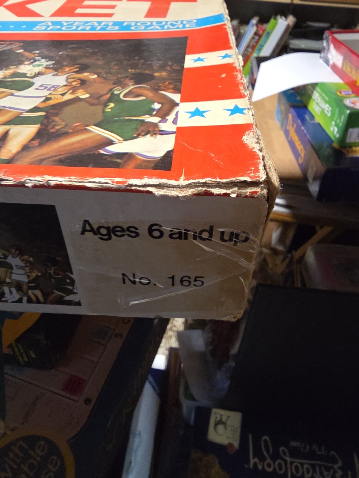 Bas-Ket Vintage Game Cadaco 1973 No. 165, Complete, Works