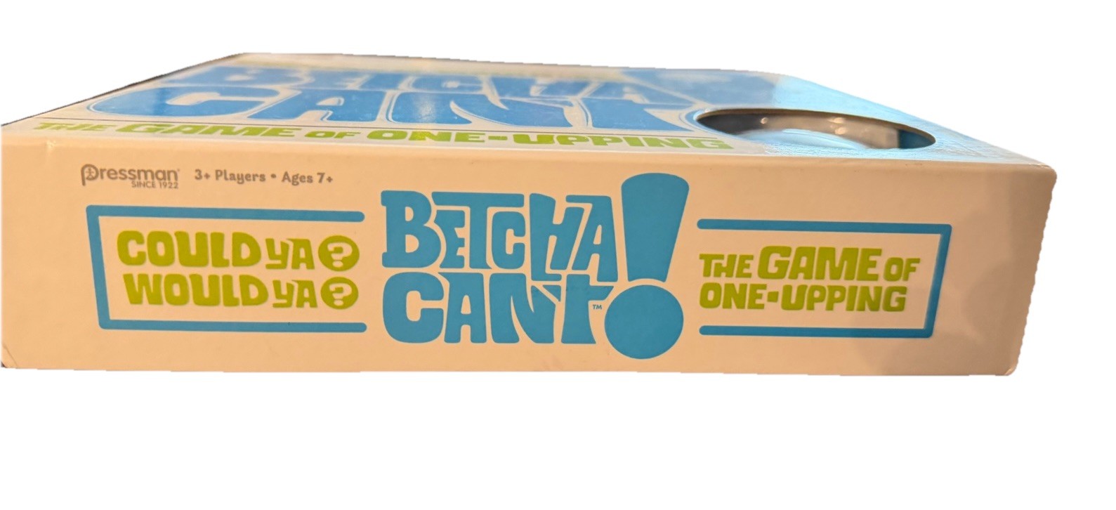 Betcha Can’t Board Game of One Upping Young Inventor Challenge Award Winner -NEW