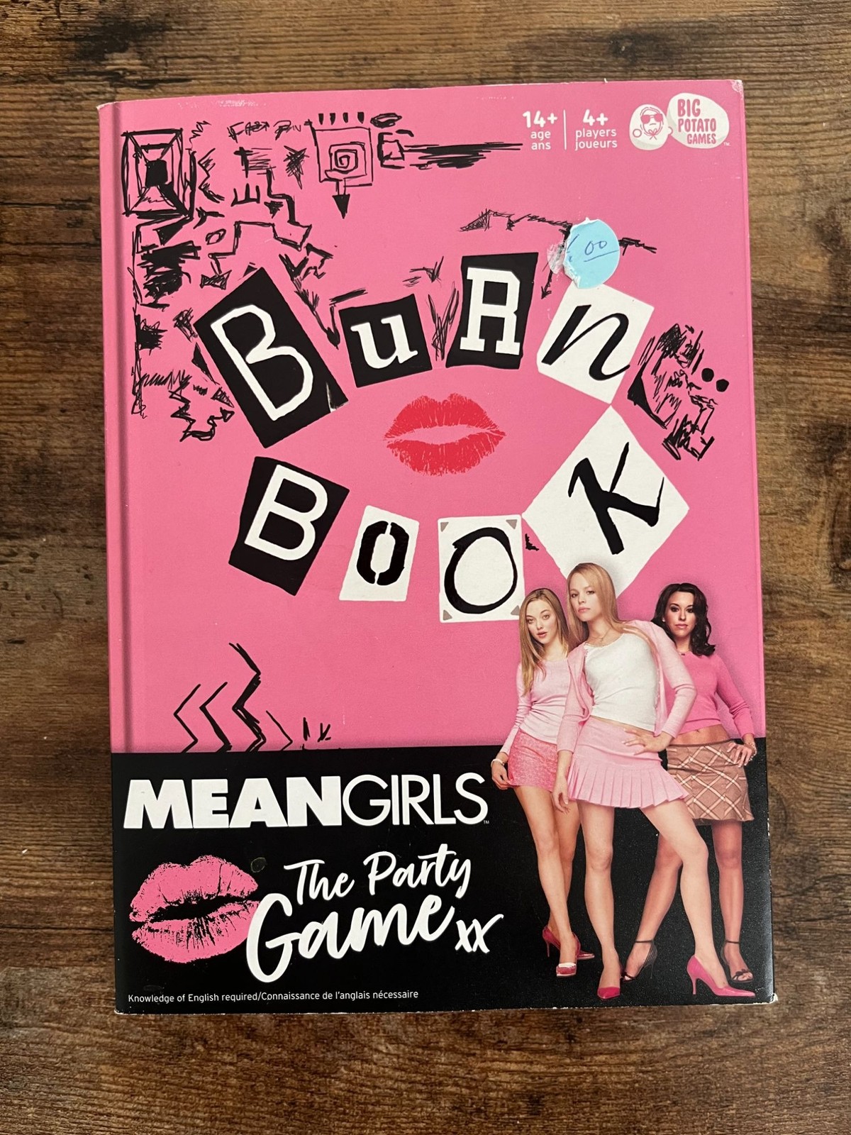 Mean Girls Burn Book Party Game By Big Potato For 4+ Players Ages 14+