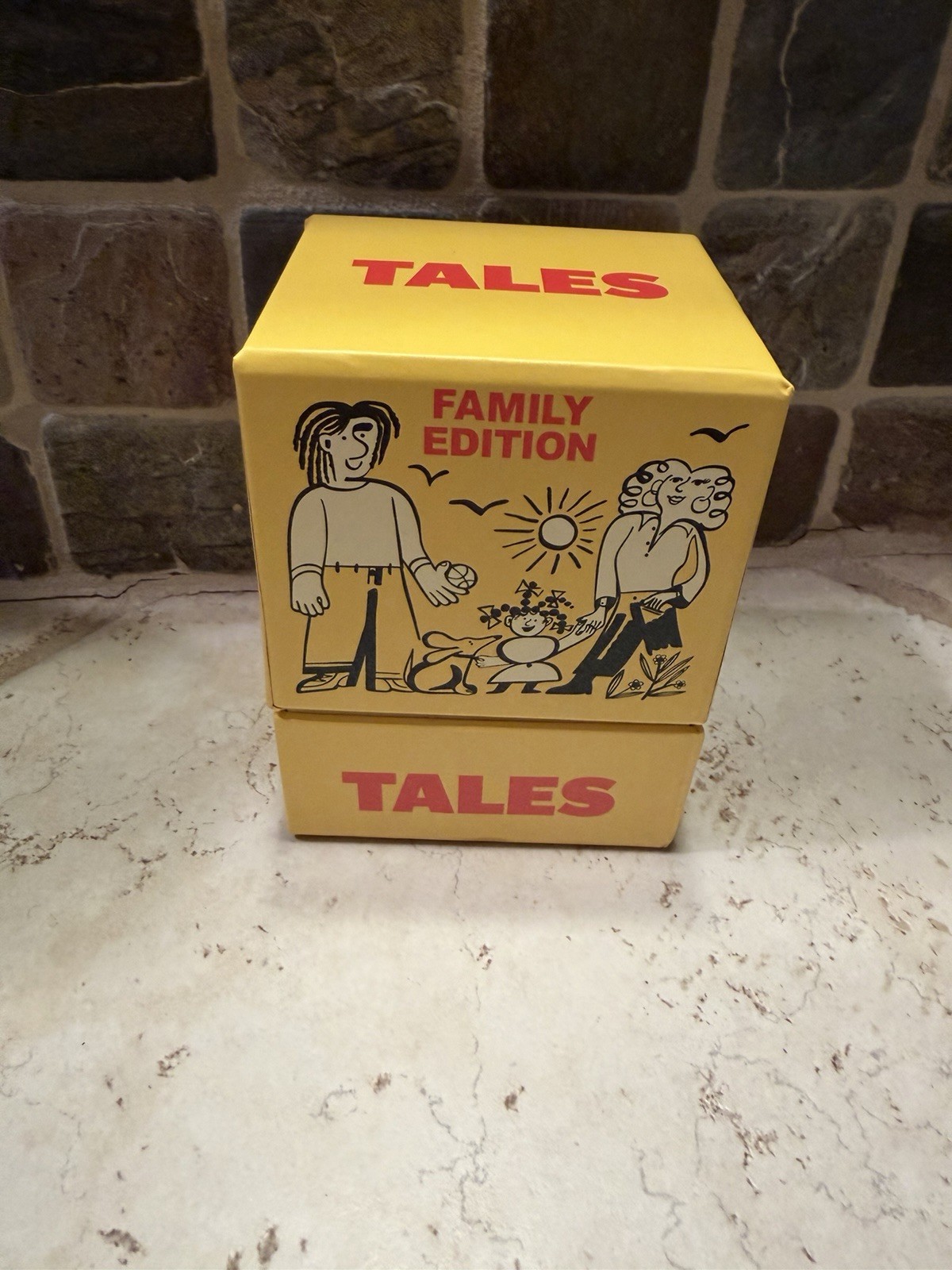 TALES Family Edition Card Game 150 Conversation Cards Fun Game Night All Ages