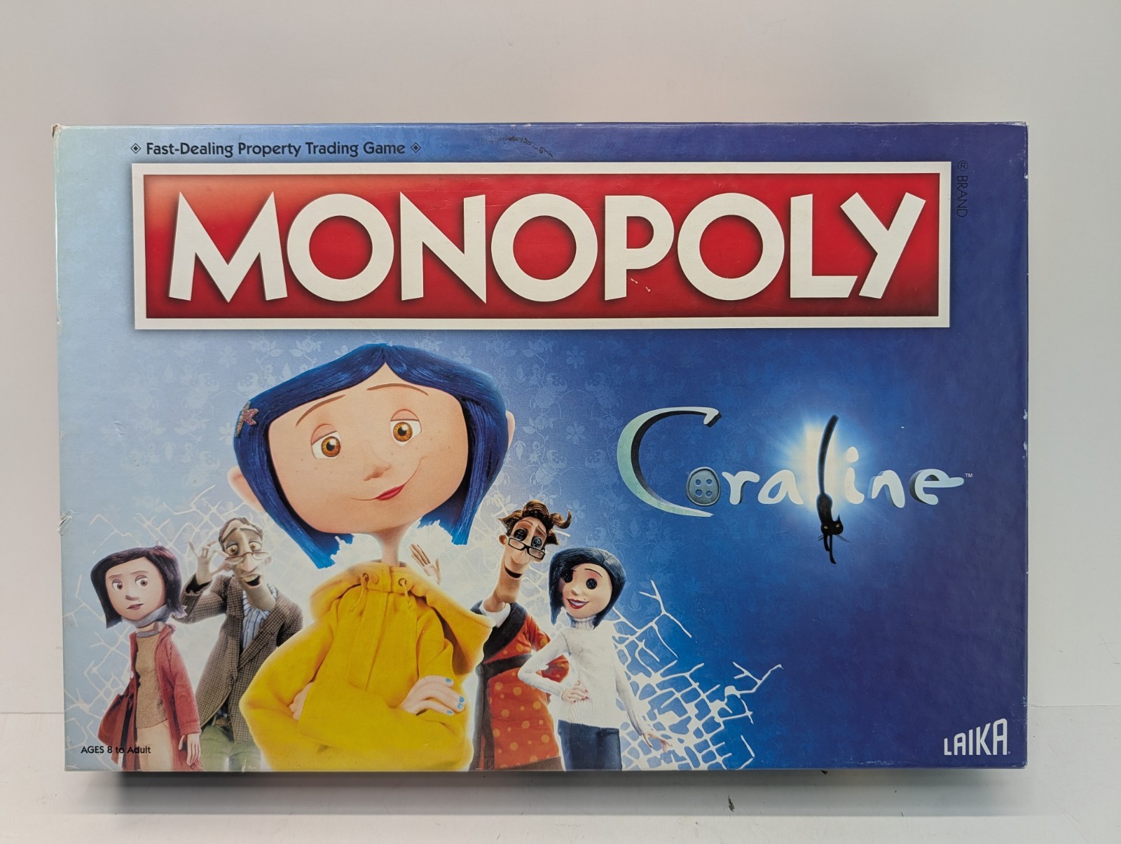 Monopoly Board Game Coraline – Near Complete 97% Missing 2 Token 2 Chance 5 Tent