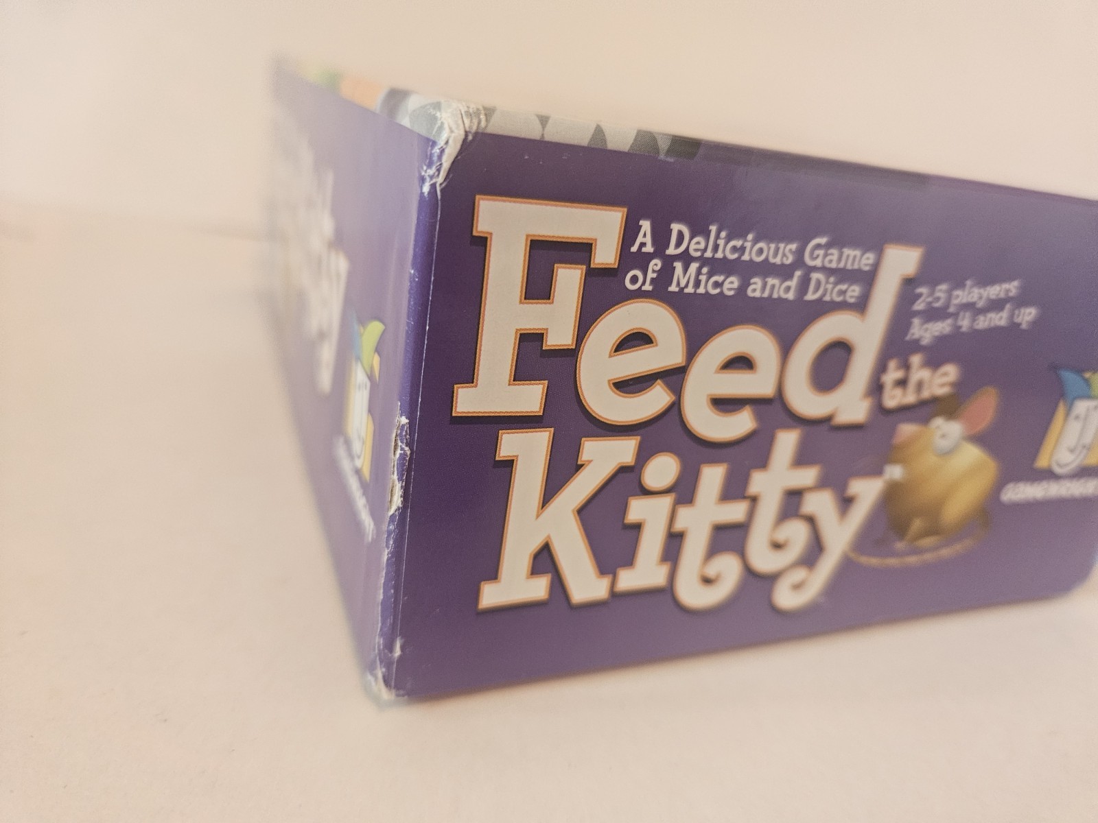 Feed the Kitty – A Delicious Game of Mice and Dice – Gamewright 2006 Preowned