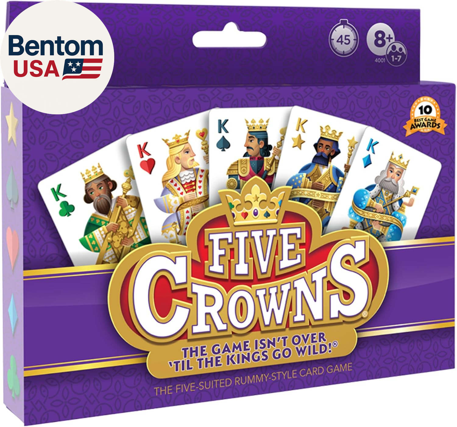 Five Crowns – Card Game for Kids and Adults, Travel and Family Game Night Favori