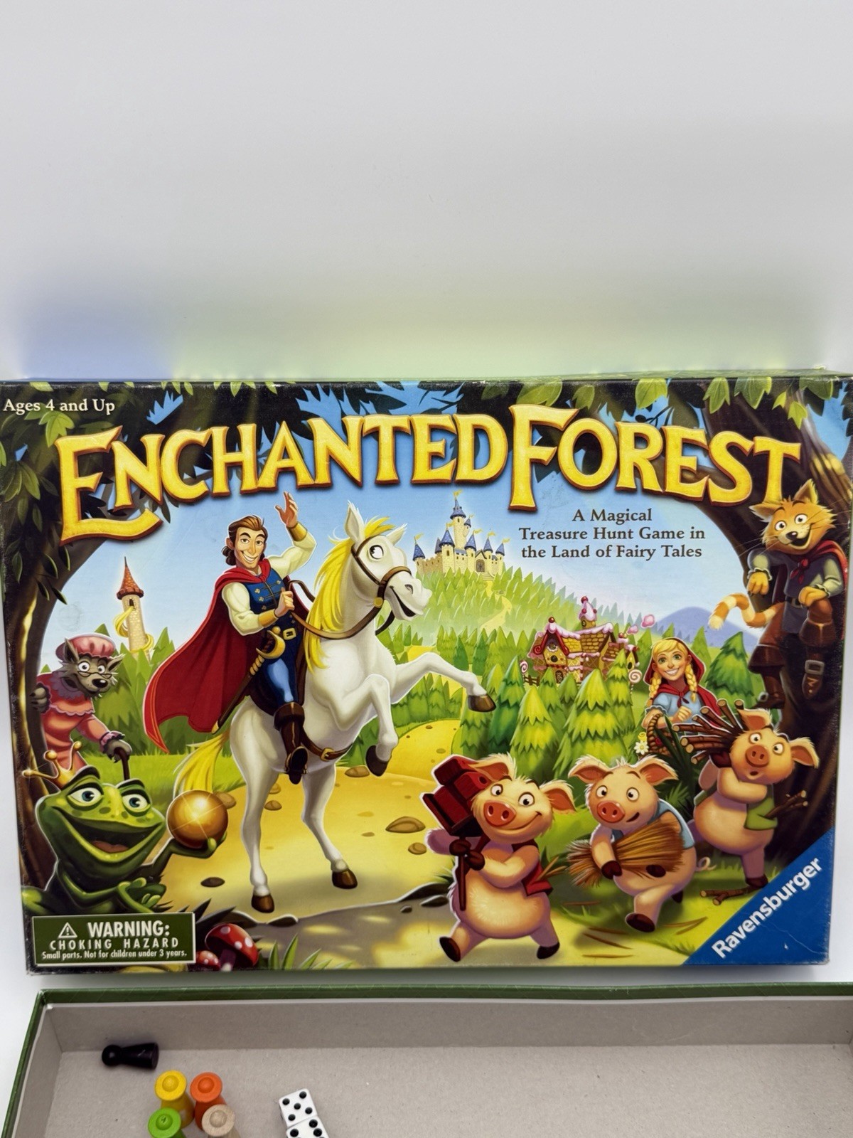 Enchanted Forest Board Game – Ravensburger (2014) – Complete / Board Repaired
