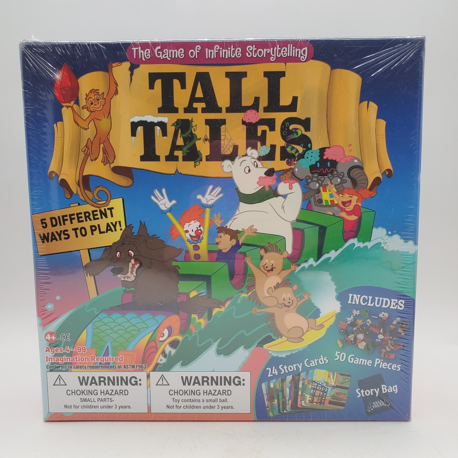 Tall Tales Board Game of Infinite Storytelling Learning Imagination Brand New