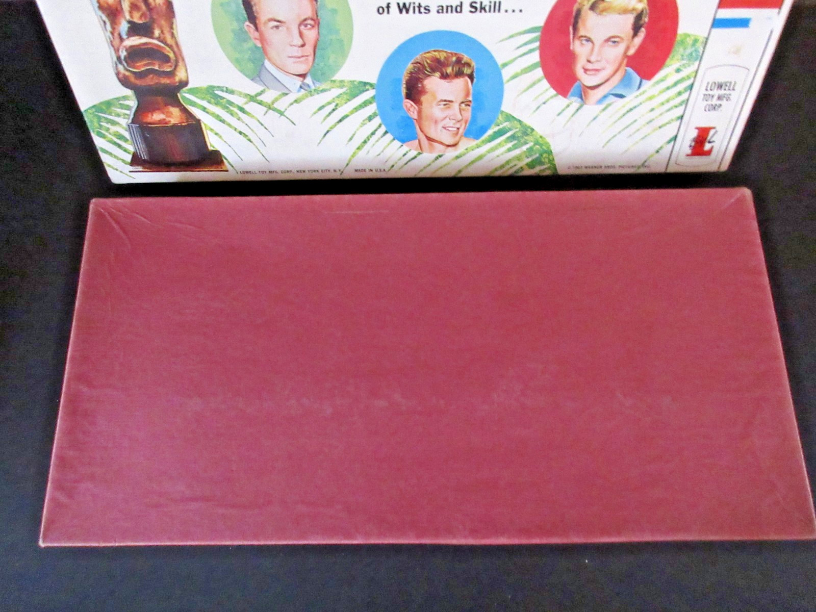 Vintage HAWAIIAN EYE Board Game 1963 Lowell Toy Mfg.