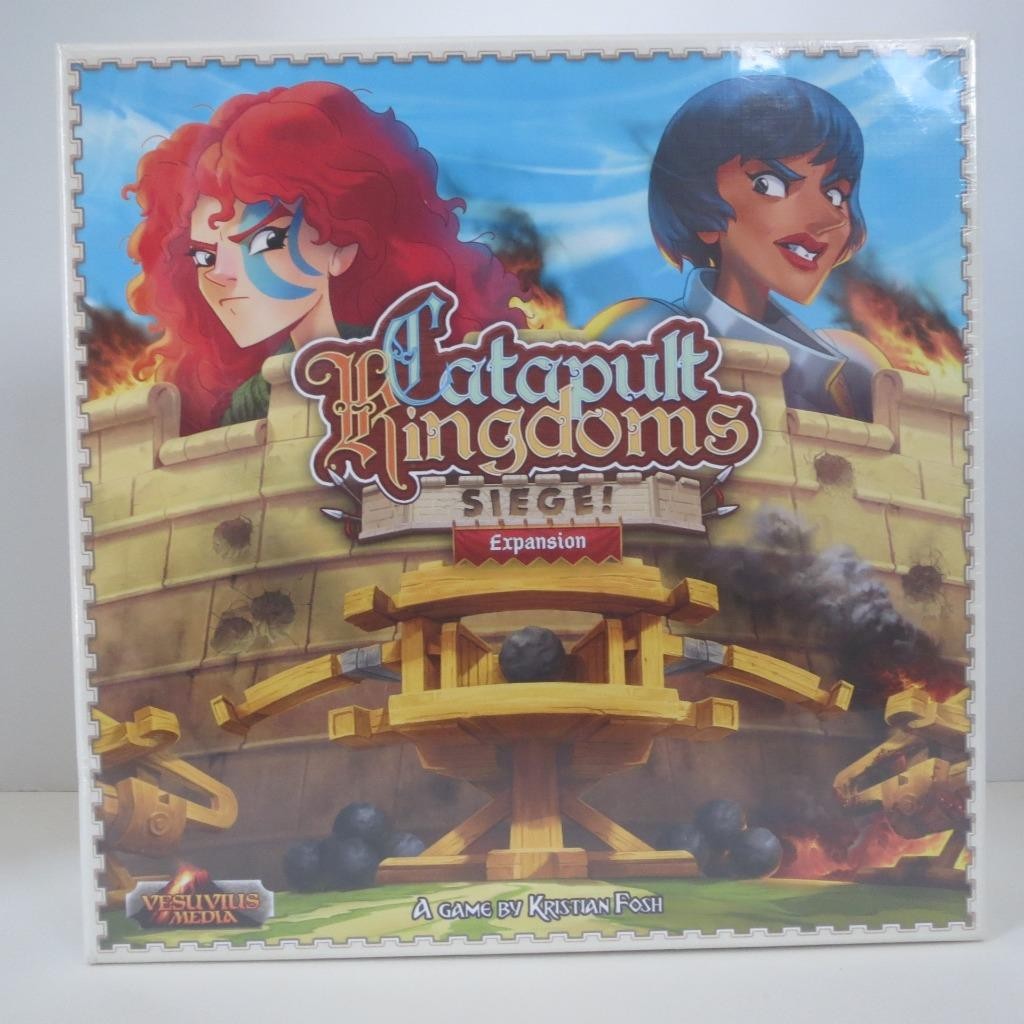 Catapult Kingdoms Board Game KICKSTARTER Bundle Siege Artificers Tower Expansion