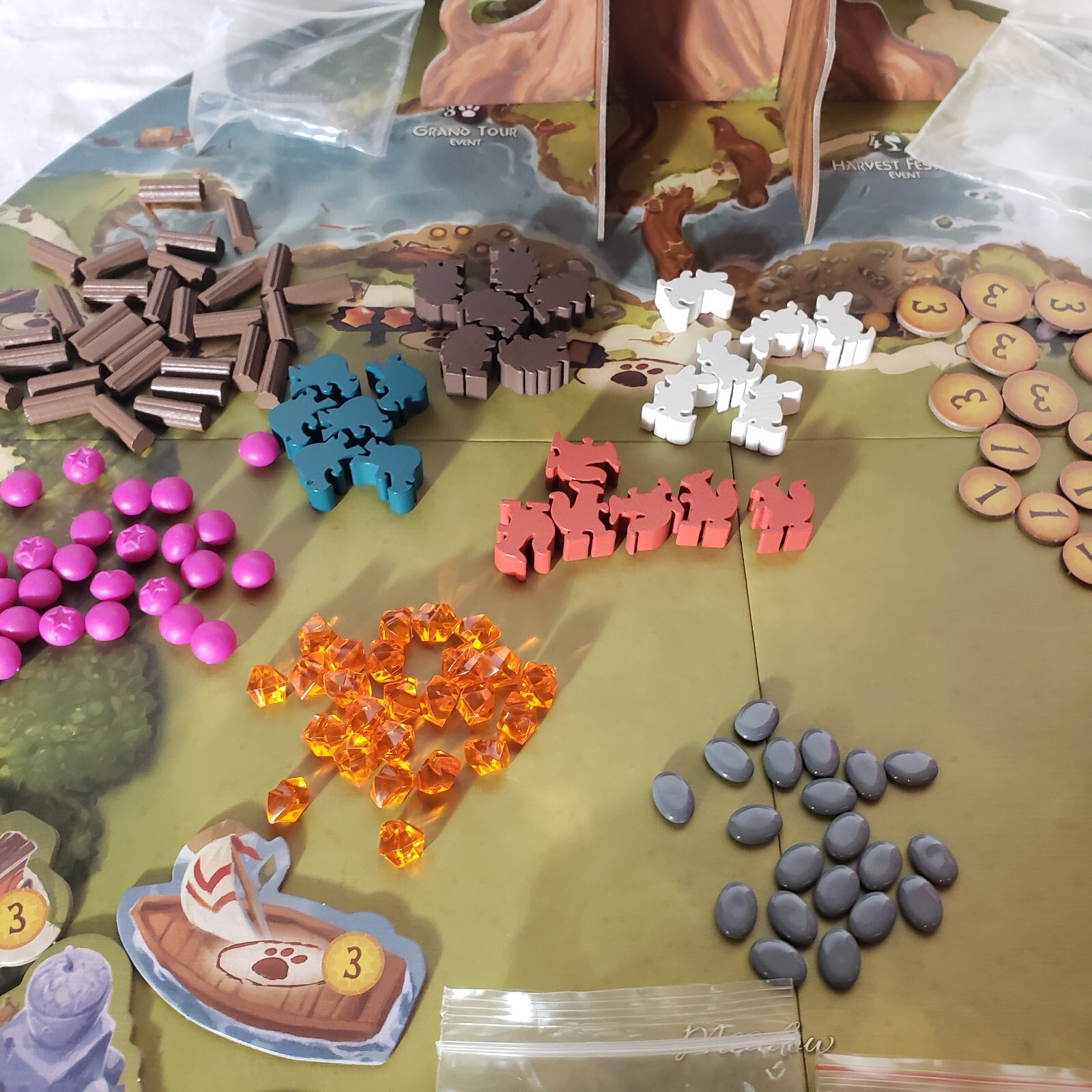 OPEN BOX NEVER PL AYED Spring 2019 2nd ed. Starling Games Everdell Game – 100%