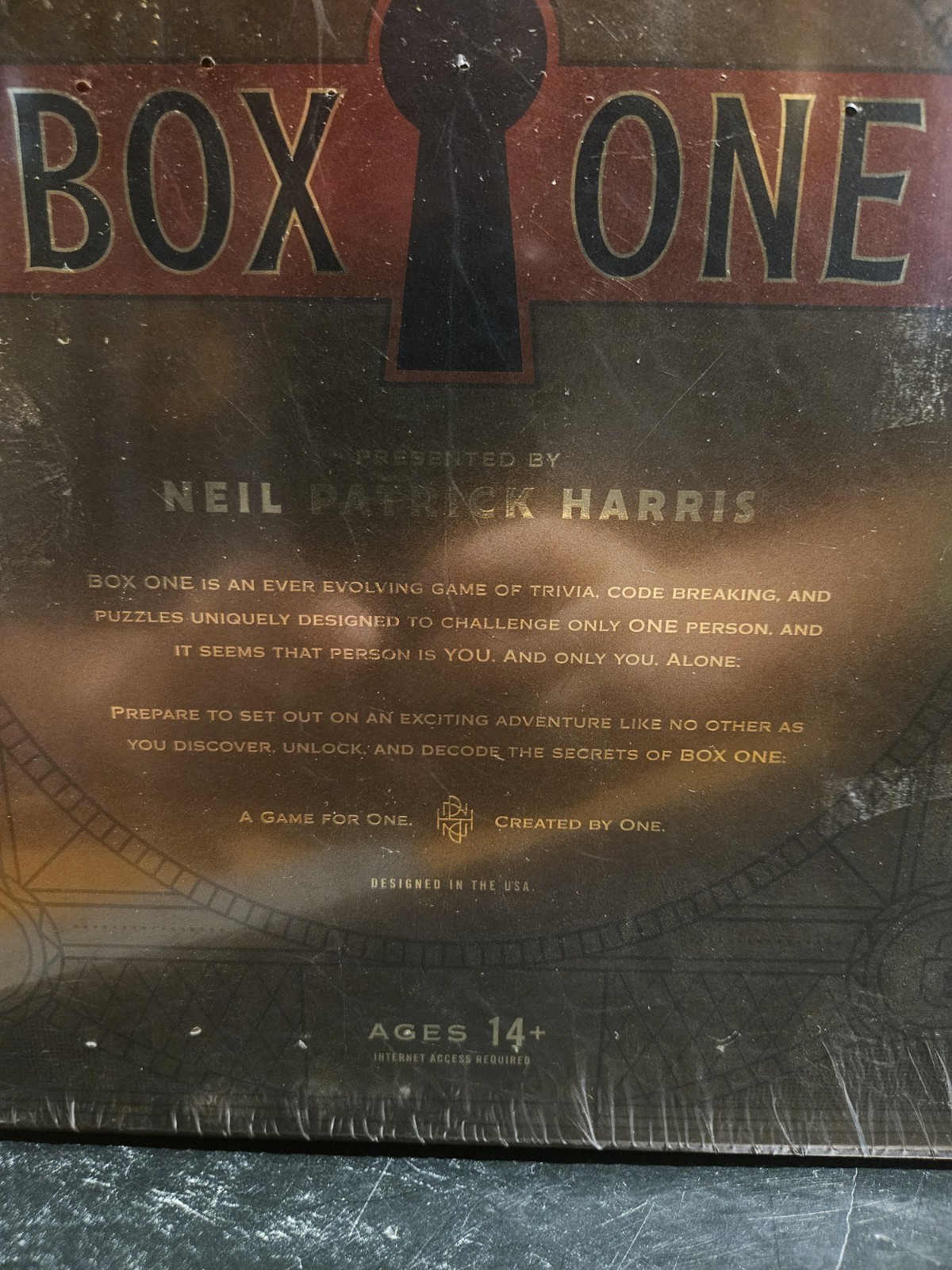 New Theory11 Box One Board Game Presented By NEIL PATRICK HARRIS Factory Sealed