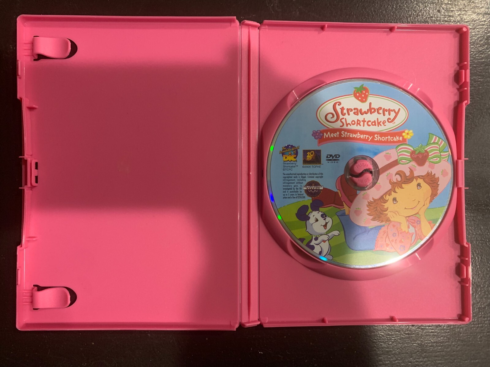 1981 Strawberry Shortcake In Big Apple City Game COMPLETE+Match Game+Meet SS DVD