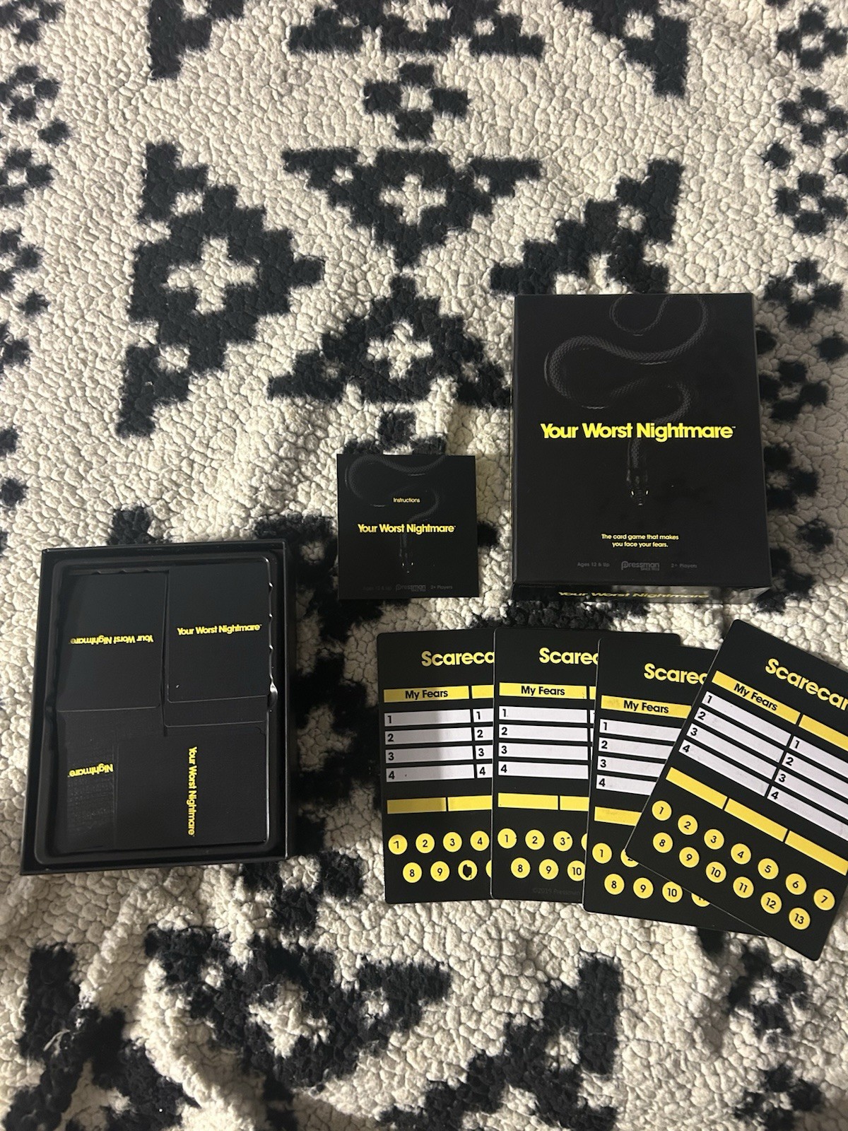 Your Worst Nightmare Card Game by Pressman 2+ Players Ages 12 and Up