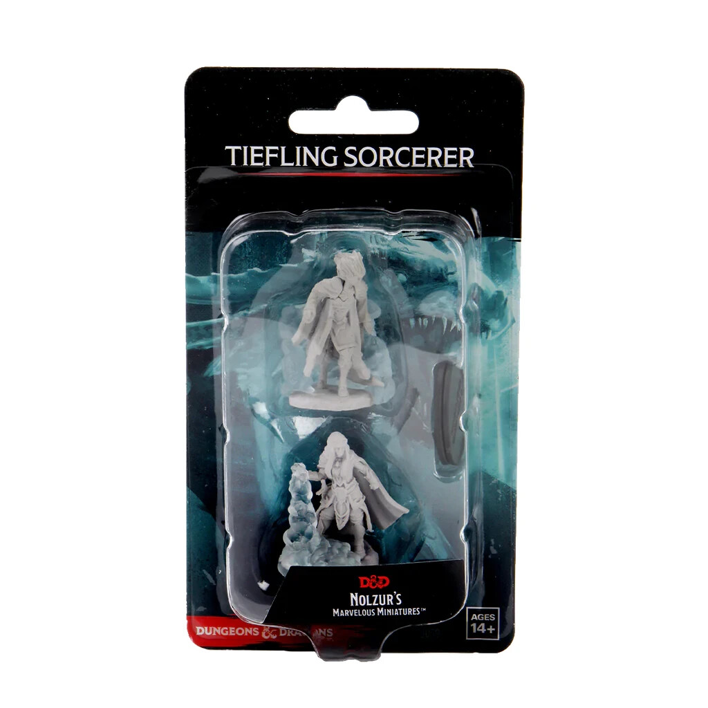 DUNGEONS & DRAGONS MARVELOUS MINIATURES ~ TIEFLING FEMALE SORCERER