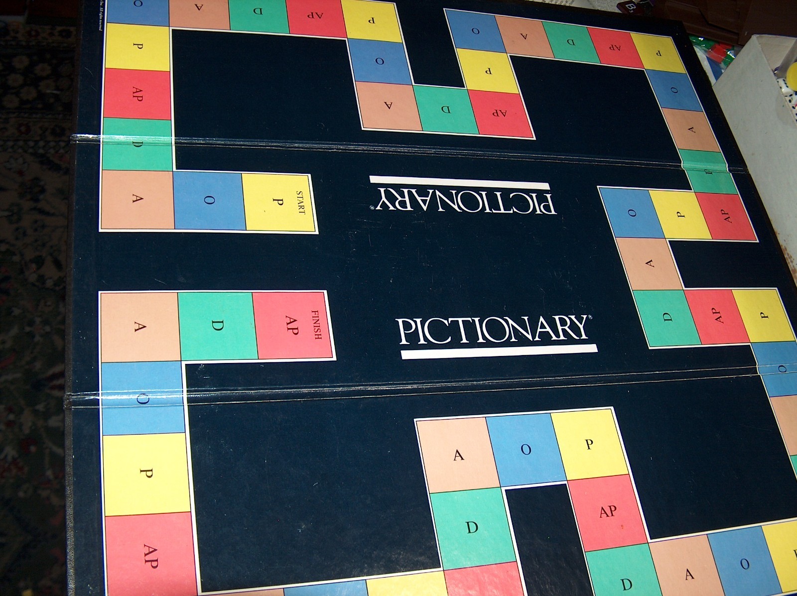 Vintage Pictionary First Edition 1985 The Game of Quick Draw COMPLETE