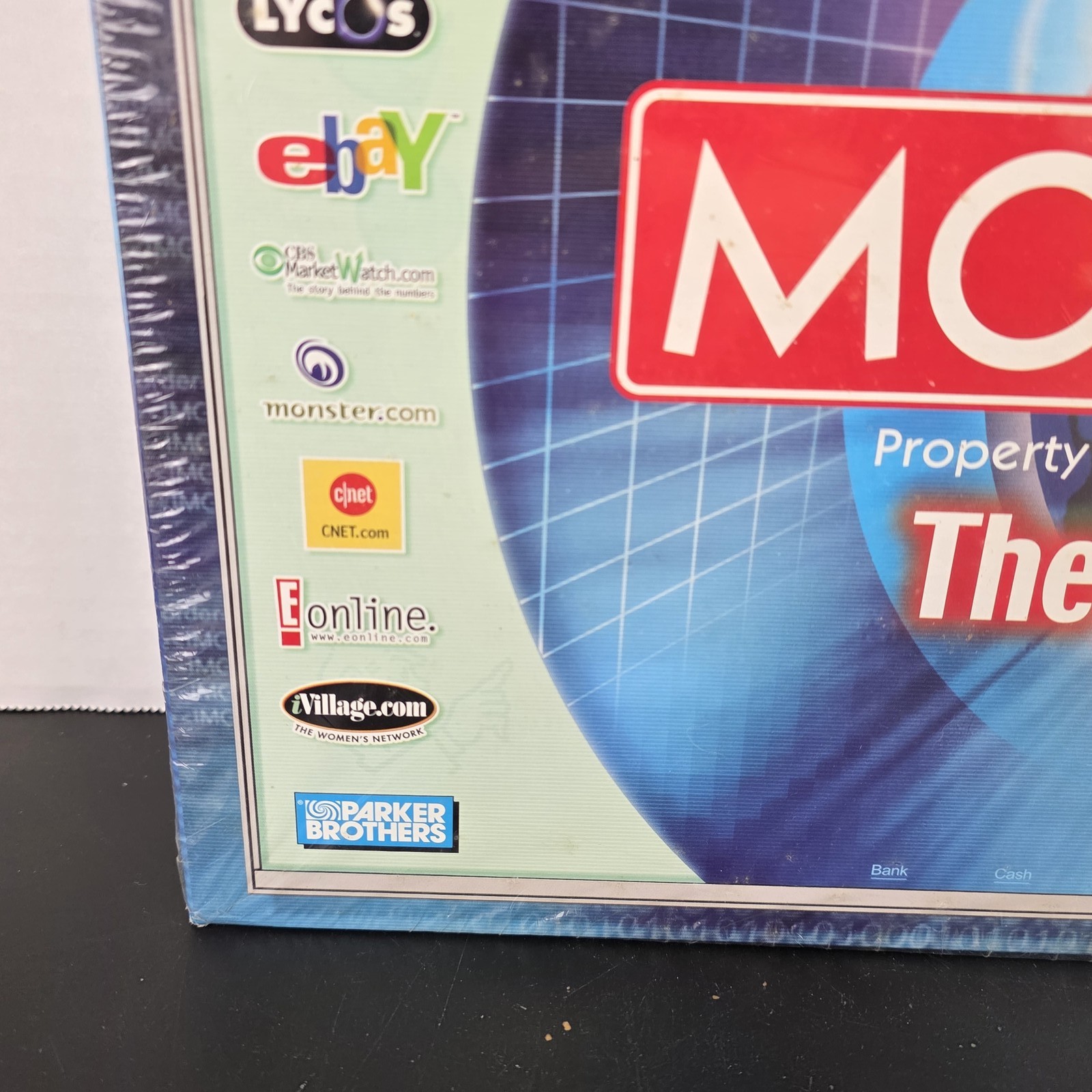 NEW SEALED Monopoly The .com Edition Board Game Parker Brothers Hasbro 2000
