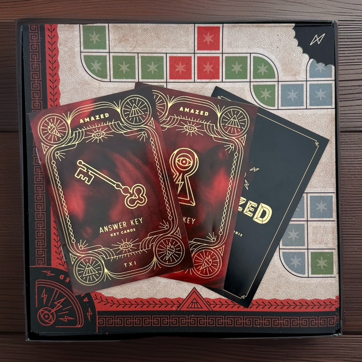 AMAZED Board Game Neil Patrick Harris Theory11 – Complete Puzzles & Riddles