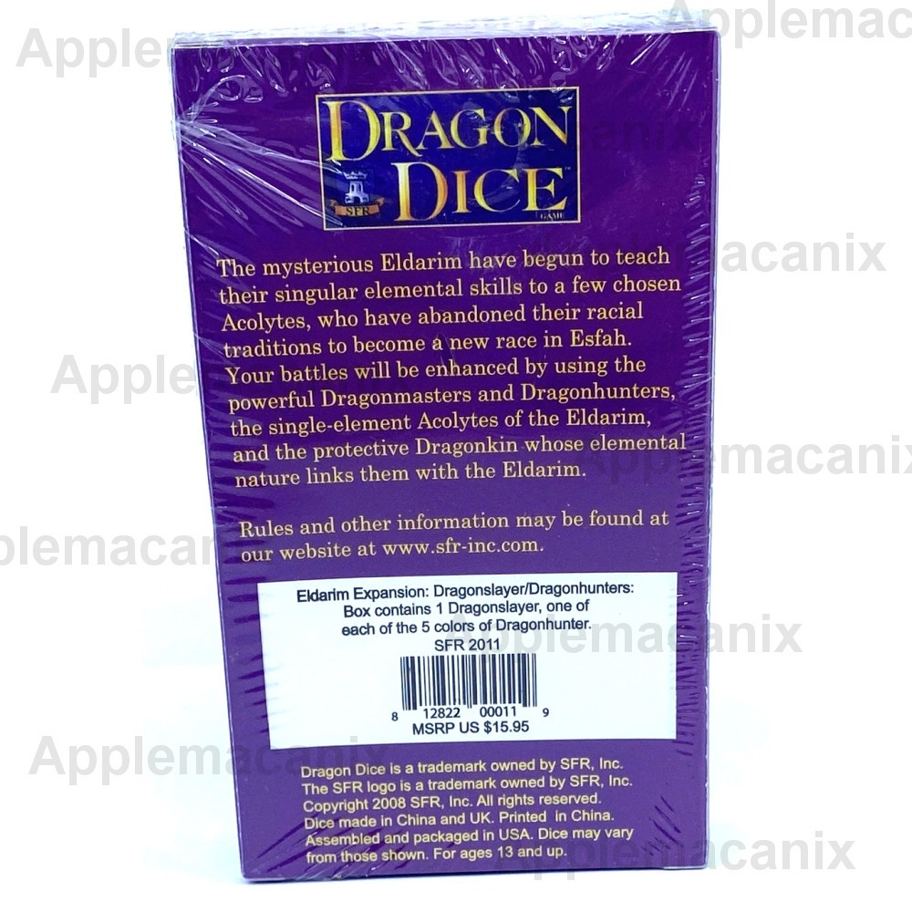 (4) Dragon Dice Eldarim Expansion Dragonslayer Dragonhunters Kicker Box SFR TSR