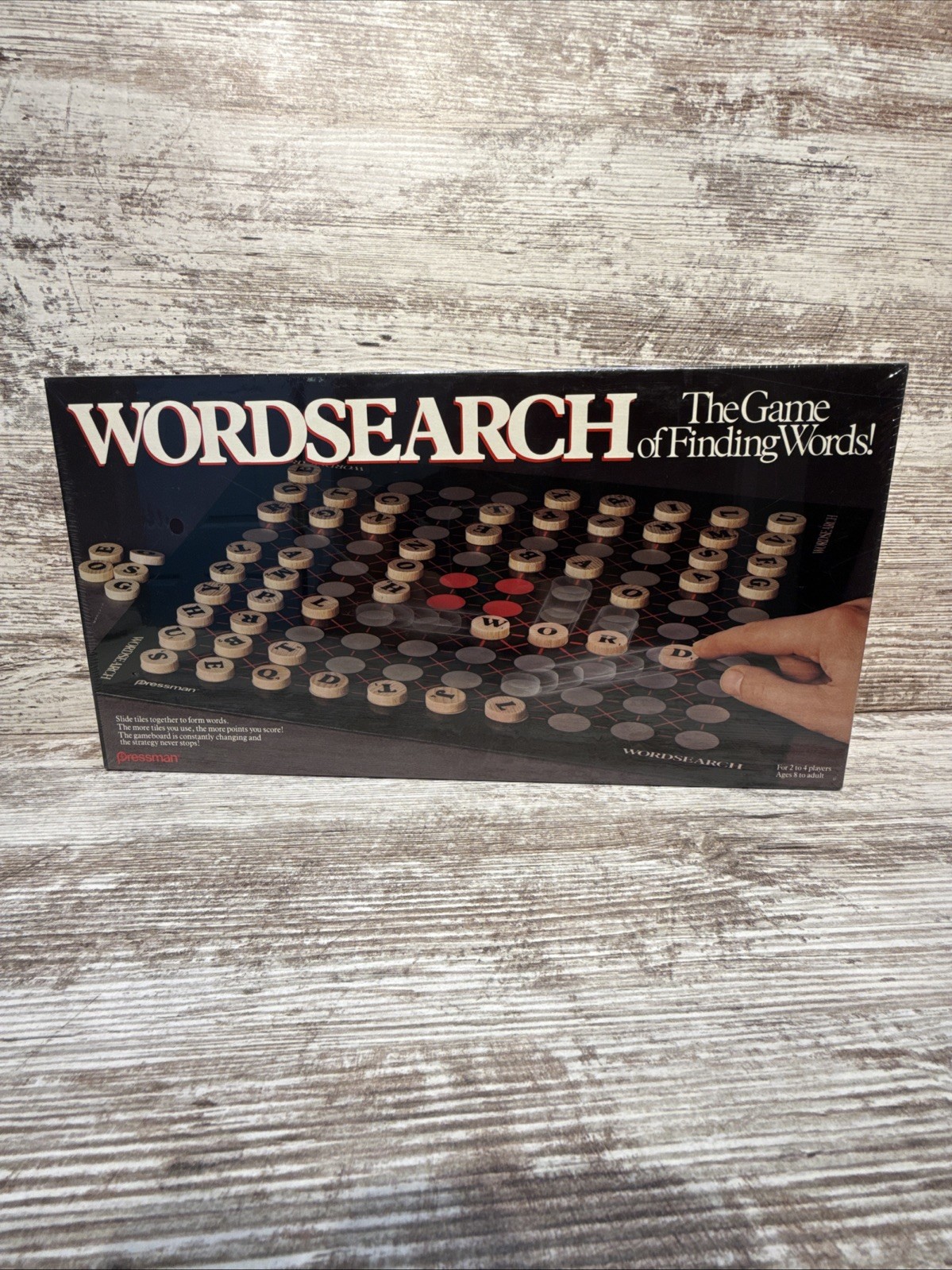 Vintage WORDSEARCH The Game Of Finding Of Words! Board Game By Pressman BrandNew