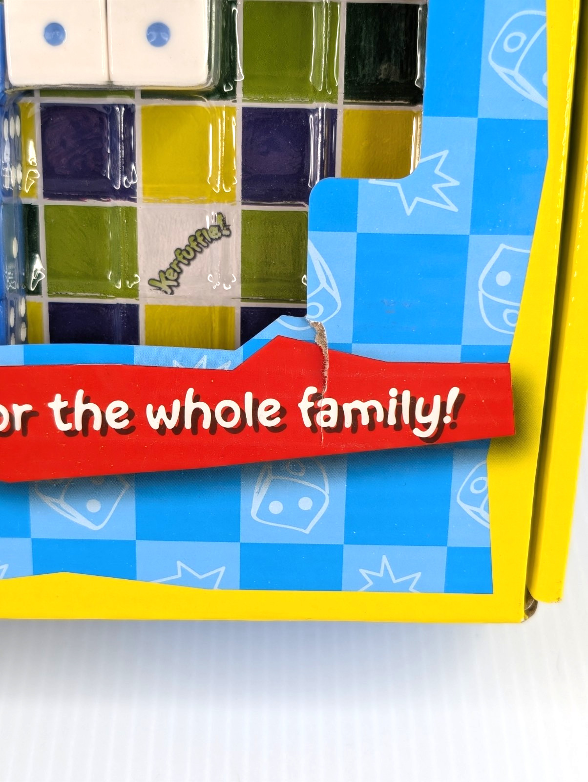 Kerfuffle Family Dice Strategy Board Game, Dice Game NEW SEALED