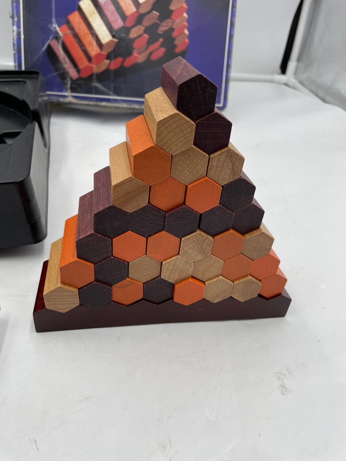 ZENIX Board Game Wooden Puzzle ~ Gigamic 2000 ~ COMPLETE ~ Made in France