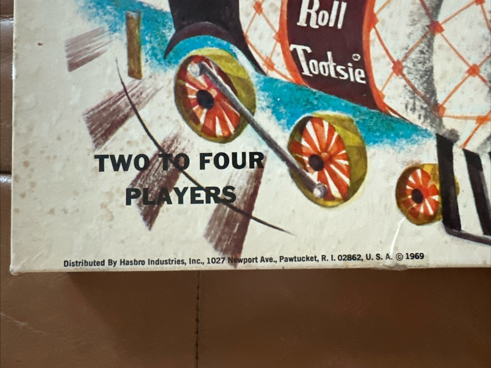 Hasbro Tootsie Roll Train Game Vintage 1969 Board Game Two to Four Players