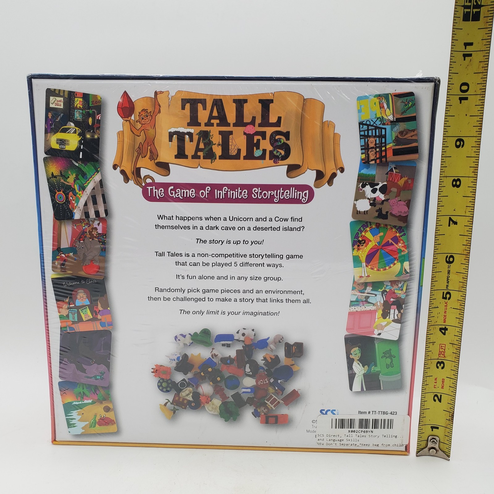 Tall Tales Board Game of Infinite Storytelling Learning Imagination Brand New