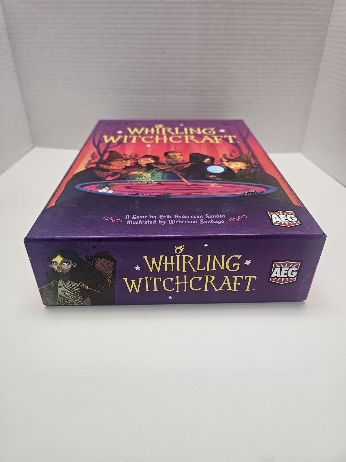 NIB Whirling Witchcraft Board Game by AEG 2021 Cauldron Recipes Ages 14+