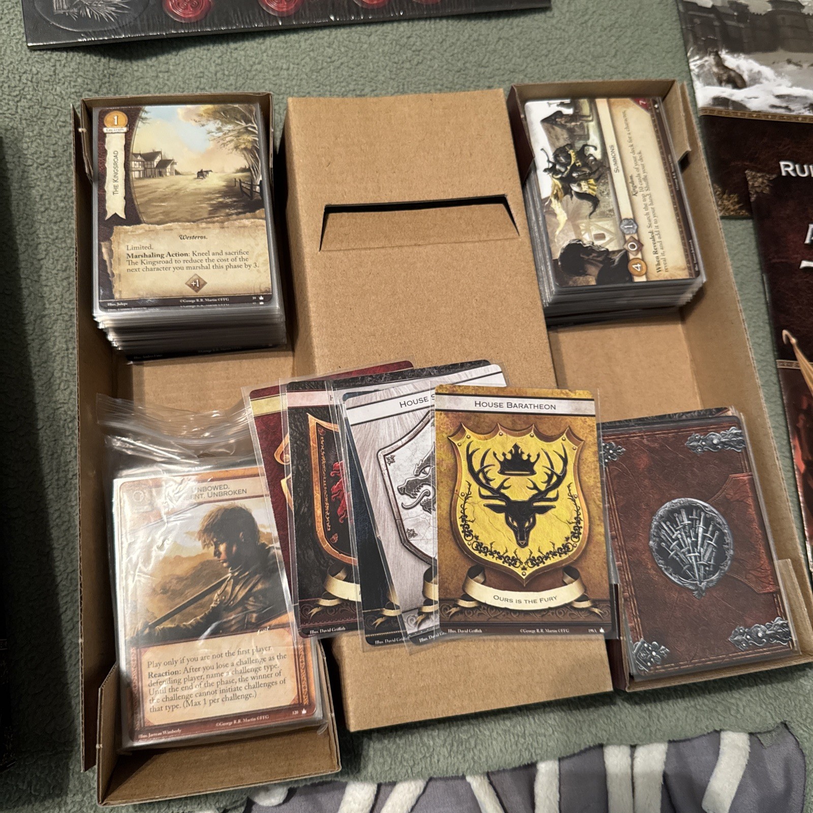 A Game of Thrones Card Game 2nd Edition – 2015 – Living Card Game – with Box