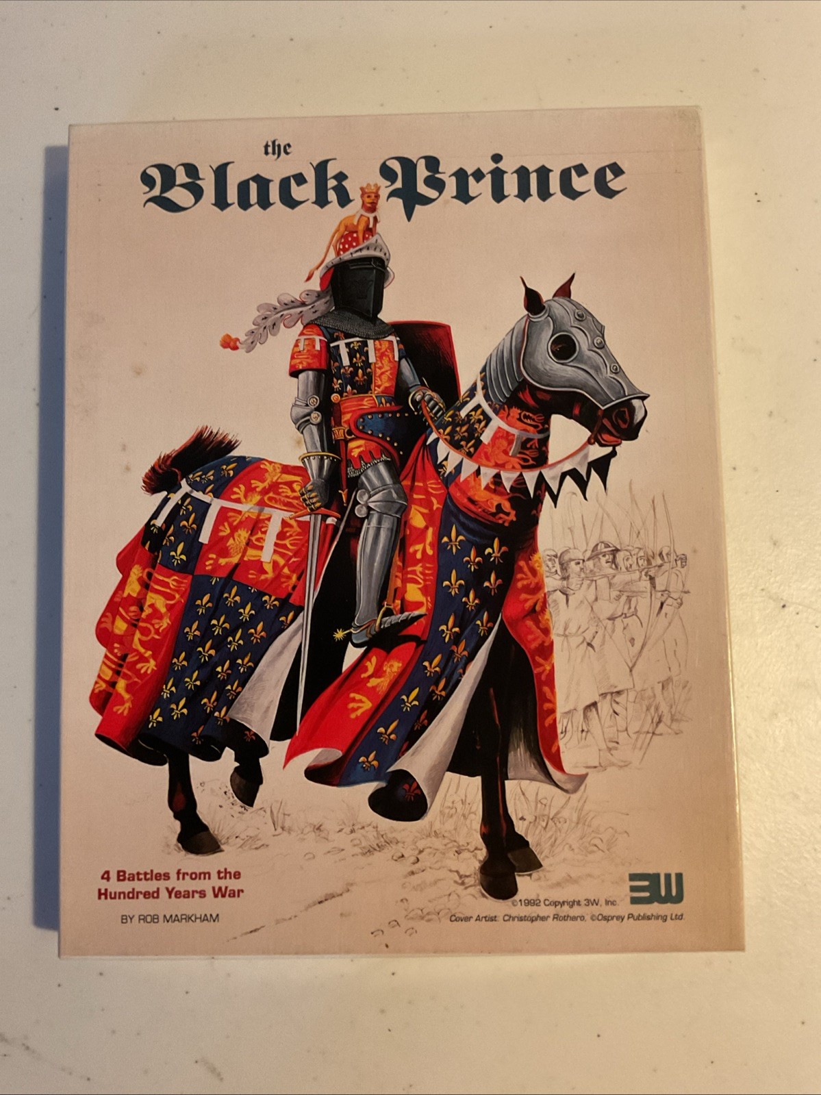 3W 1992: The Black Prince – 4 Battles from the Hundred Years War (UNPUNCHED)