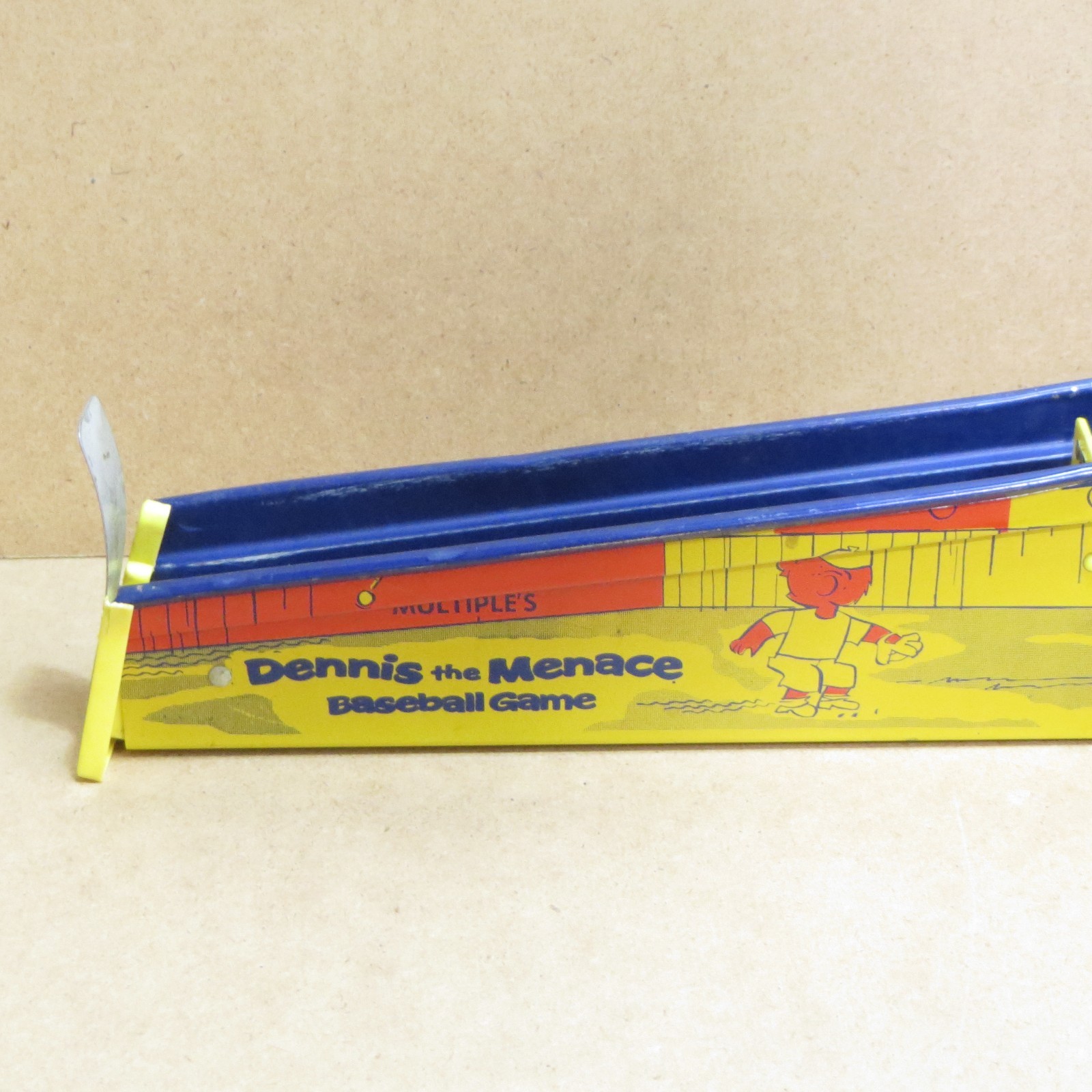 Vintage 1960’s Dennis The Menace Baseball Game Multiple Products Corp Tin Litho