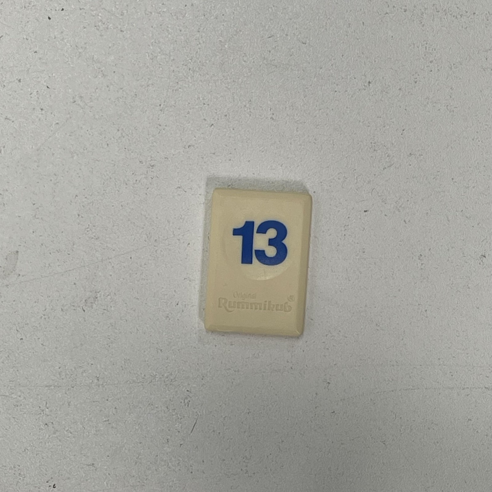 Rummikub Replacement Tiles Blue 13 Pressman 1997 Game Parts