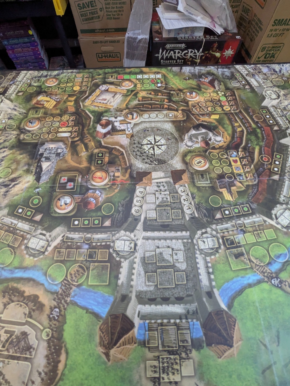 STRONGHOLD Board Game 100% COMPLETE 2010 AWARD WINNER
